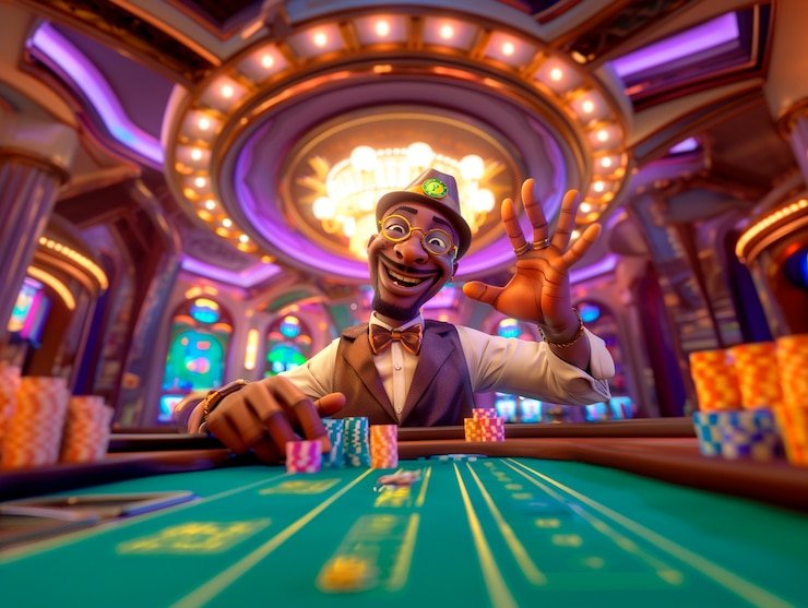 Antarmuka permainan 2D Number Game di pati234